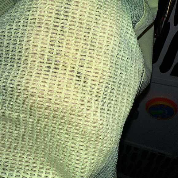 Under Armour Fly By Racing Back Tank in Neon Yellow - Picture 9 of 9